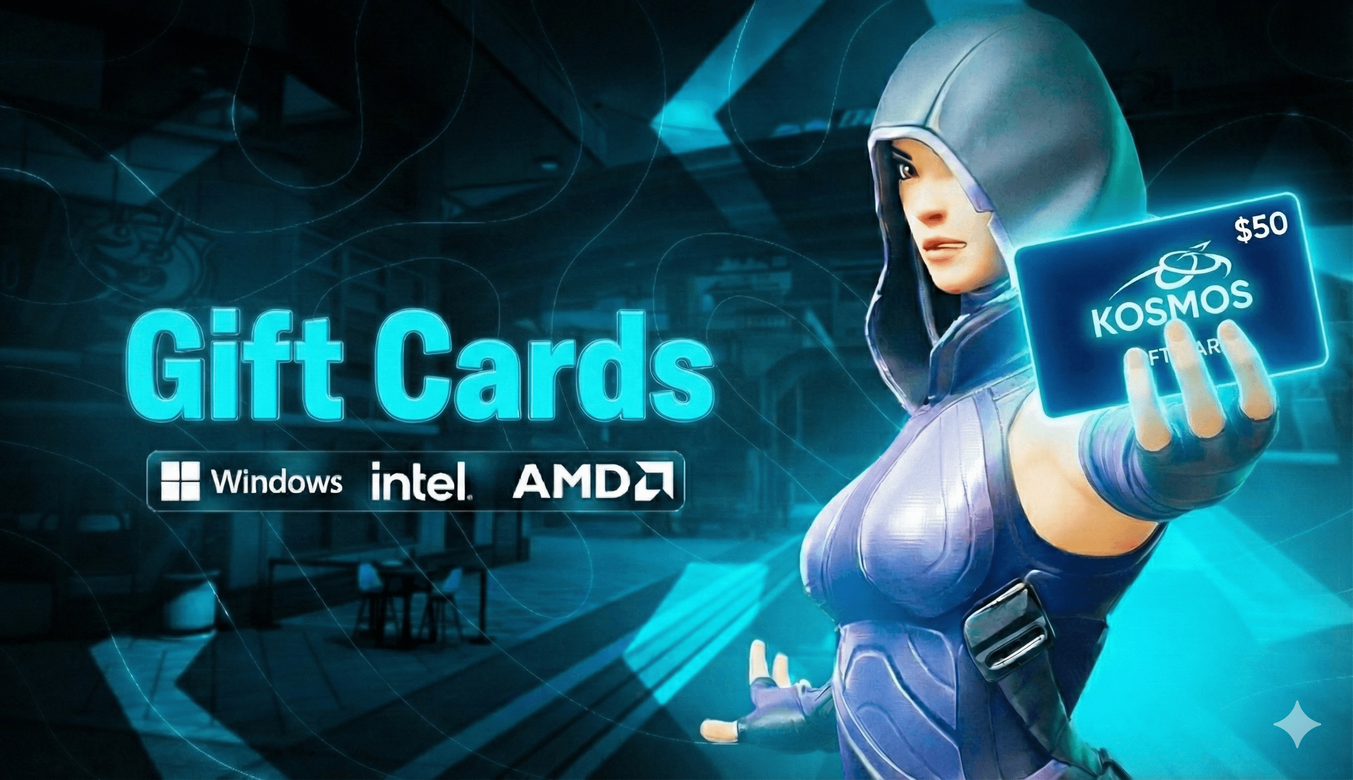 Kosmos Gift Card software box art